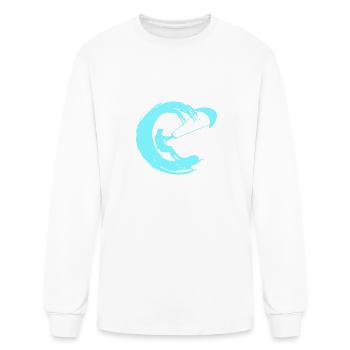 Kite Kiteboarding Kitesurfing Gift - Men's Long Sleeve T-Shirt - white - Front