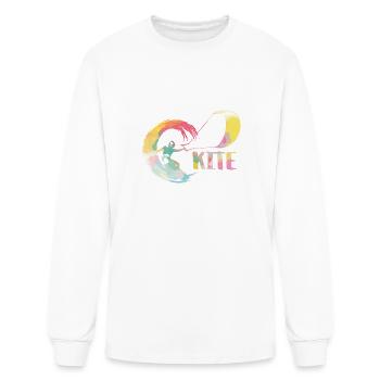Kite Kiteboarding Kitesurfing Gift - Men's Long Sleeve T-Shirt - white - Front