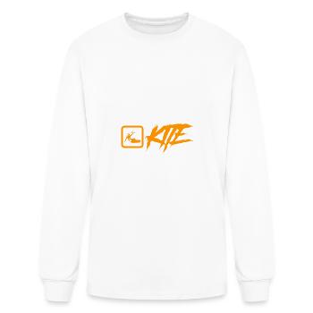 Kite Kiteboarding Kitesurfing Gift - Men's Long Sleeve T-Shirt - white - Front