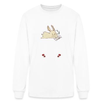 It's A Great Day For Books - Men's Long Sleeve T-Shirt - white - Front