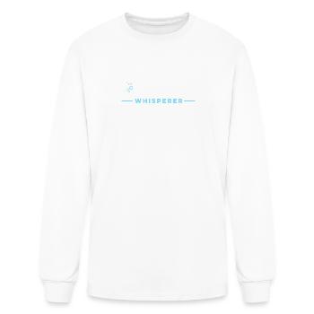 Oxygen Whisperer - Pulmonologist RT RRT - Men's Long Sleeve T-Shirt - white - Front