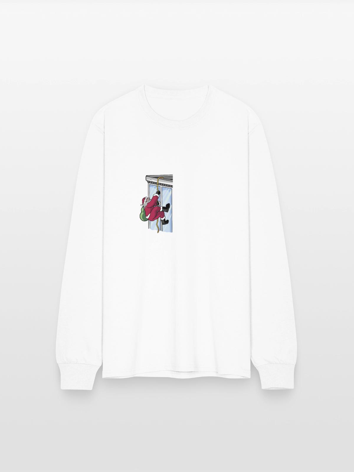Climb - Men's Long Sleeve T-Shirt - white - Front