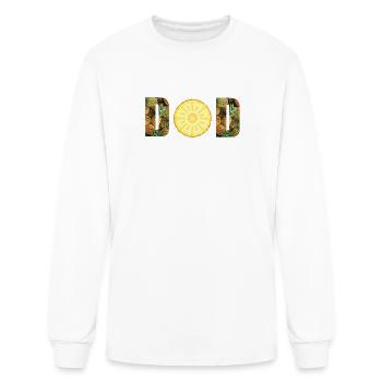Pineapple - Men's Long Sleeve T-Shirt - white - Front