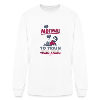 motivation - T-shirt à manches longues Homme - blanc - Devant