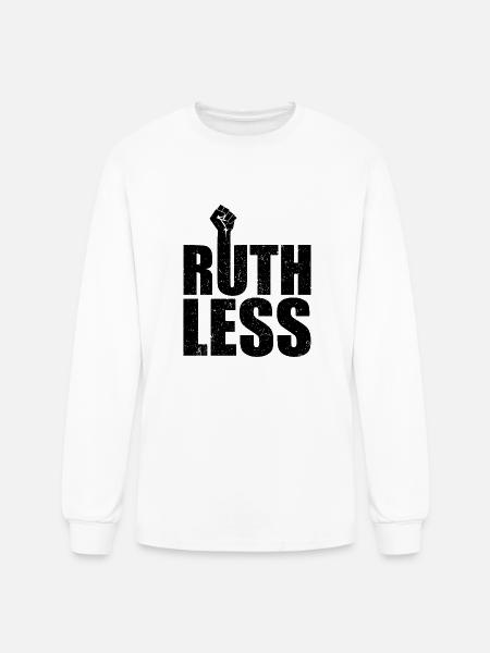 Ruthless pro Choice - Men's Long Sleeve T-Shirt - white