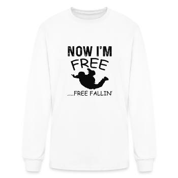 Skydiving Skydiver Skydive Parachuting - Men's Long Sleeve T-Shirt - white - Front