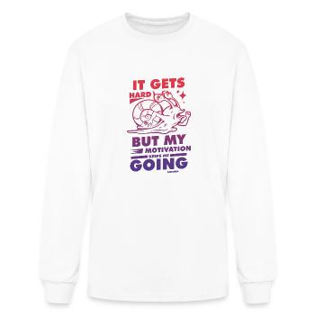 motivation - T-shirt à manches longues Homme - blanc - Devant