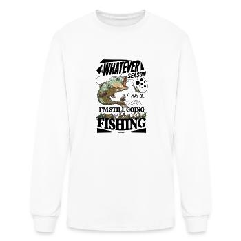 pêcheur - T-shirt à manches longues Homme - blanc - Devant