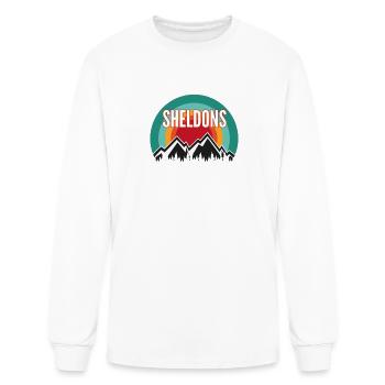 Sheldons Lucky Shirt - Men's Long Sleeve T-Shirt - white - Front