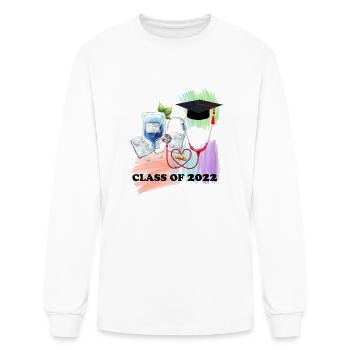 CLASS OF 2022 - Men's Long Sleeve T-Shirt - white - Front