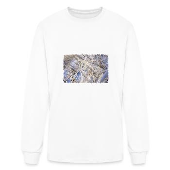 Winter Grass - Men's Long Sleeve T-Shirt - white - Front