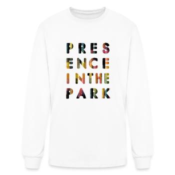 Presence in the park QC 2022 - Men's Long Sleeve T-Shirt - white - Front