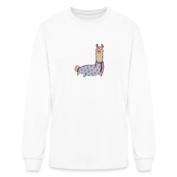 Camel woman from South America Mother's maiden - Men's Long Sleeve T-Shirt - white - Front