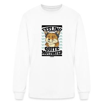motivation - T-shirt à manches longues Homme - blanc - Devant