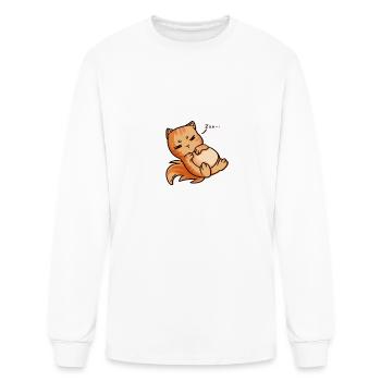 Crazy Cat Lady - Men's Long Sleeve T-Shirt - white - Front