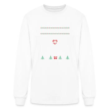 Deck The Halls With Beta Blockers OLOL - Men's Long Sleeve T-Shirt - white - Front