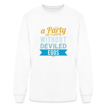 Day of the filled eggs - Men's Long Sleeve T-Shirt - white - Front