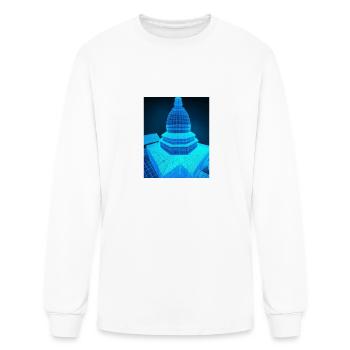 Vimana Blueprints Ancient India Temple Ancient - Men's Long Sleeve T-Shirt - white - Front