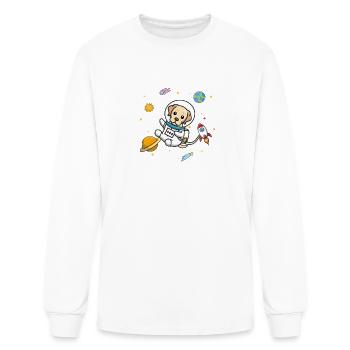 Laboratoire jaune - T-shirt à manches longues Homme - blanc - Devant