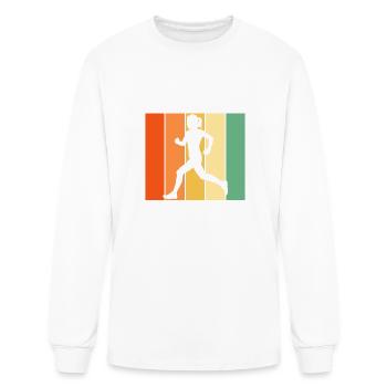 Bosten marathoner 2023 lady - Men's Long Sleeve T-Shirt - white - Front