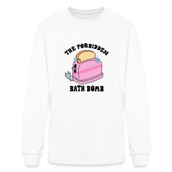 The Forbidden Bath Bomb - Men's Long Sleeve T-Shirt - white - Front