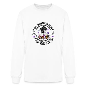 They Whispered To Her You Can't With Stand - Men's Long Sleeve T-Shirt - white - Front