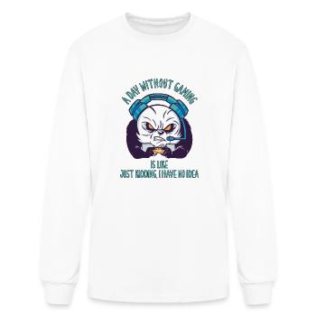 Gaming - Men's Long Sleeve T-Shirt - white - Front