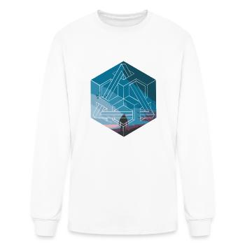 ｉｌｌｕｓｉｏｎ and sky - Men's Long Sleeve T-Shirt - white - Front