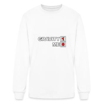 Gravity 1 yo 0 - Men's Long Sleeve T-Shirt - white - Front