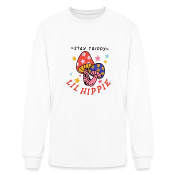 Stay Trippy Lil Hippie - Men's Long Sleeve T-Shirt - white - Front