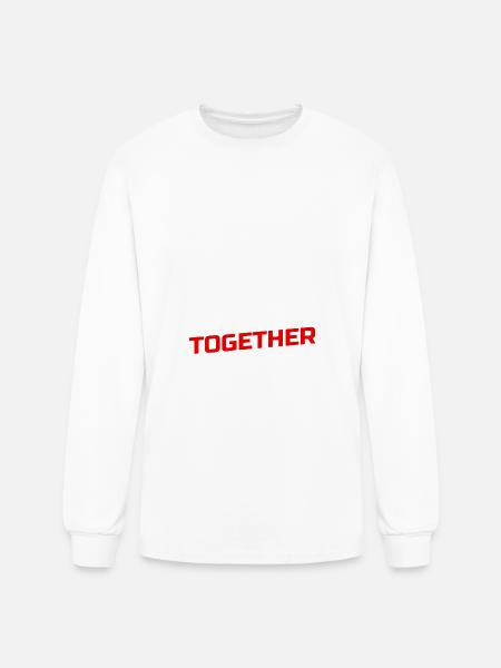 Together We Are Stronger - Men's Long Sleeve T-Shirt - white