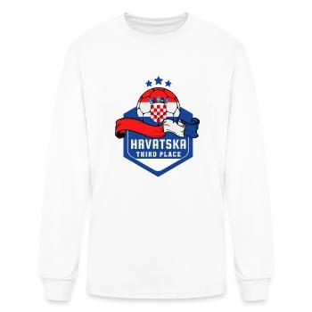 Croatia 3rd Place - Men's Long Sleeve T-Shirt - white - Front