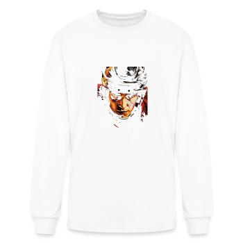 Ice Hockey Player Goalie Goalkeeper Hockey Team - Men's Long Sleeve T-Shirt - white - Front