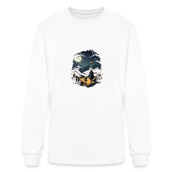 Grandparents Day Grandma Grandchild Grandmother - Men's Long Sleeve T-Shirt - white - Front