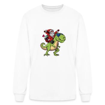Santa Claus - Men's Long Sleeve T-Shirt - white - Front