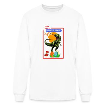 Time Travel For Beginners 2023 - Men's Long Sleeve T-Shirt - white - Front