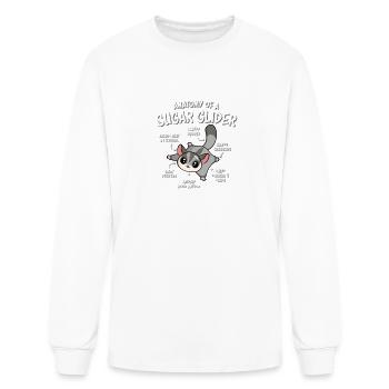 Sugar Glider - Men's Long Sleeve T-Shirt - white - Front