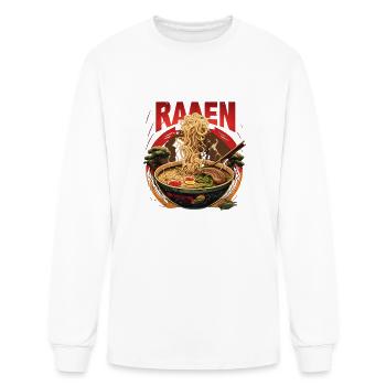 Ramen Dreams: Noodles Unleashed T-Shirt - Men's Long Sleeve T-Shirt - white - Front