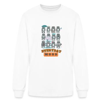 Everyday mood - Men's Long Sleeve T-Shirt - white - Front