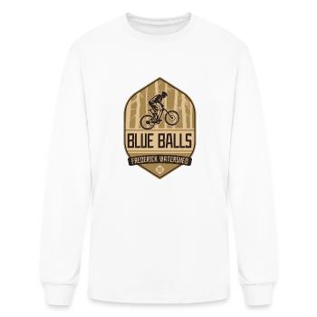 Blue Balls - Frederick Watershed, Maryland - Men's Long Sleeve T-Shirt - white - Front