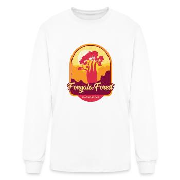 Fonyala Forest – Madagascar - Men's Long Sleeve T-Shirt - white - Front