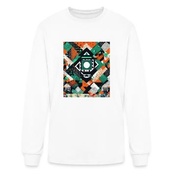 Contemporary Art - Men's Long Sleeve T-Shirt - white - Front