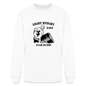 Light Weight Babay- Ronnie Coleman - Men's Long Sleeve T-Shirt - white - Front