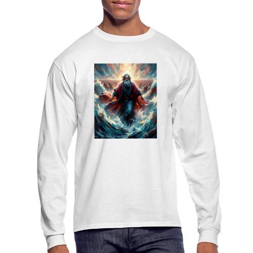 Moses and the great Exodus - Men's Long Sleeve T-Shirt