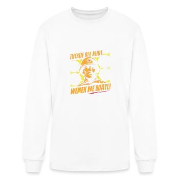 Patriotism - Men's Long Sleeve T-Shirt - white - Front