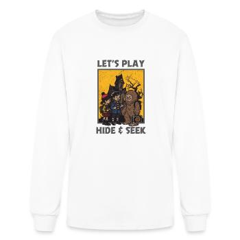 Hide and Seek - Men's Long Sleeve T-Shirt - white - Front