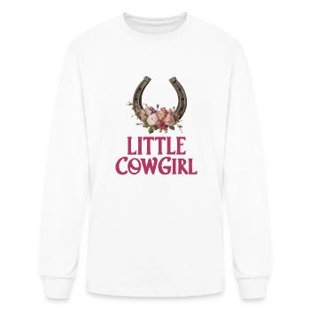 Little Cowgirl - Men's Long Sleeve T-Shirt - white - Front