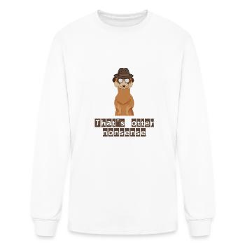 that s Otter nonsense - Men's Long Sleeve T-Shirt - white - Front