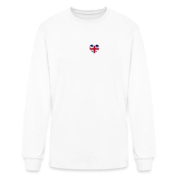 I Love London Golden Gate Bridge Cool Paris France - Men's Long Sleeve T-Shirt - white - Front