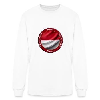 Monaco - Men's Long Sleeve T-Shirt - white - Front